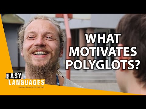 What Motivates Polyglots (in 17 Languages) | Easy Languages