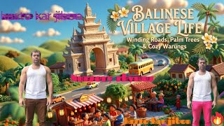 CINEMATIC CLAYMATION: Tiny Indonesian Life (Clay Bus, Gapura Gate Warung Snacks) Satisfying Textures screenshot 5