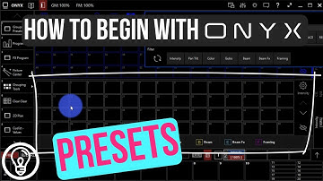 Creating Presets: Beginning with ONYX (formerly M-PC)
