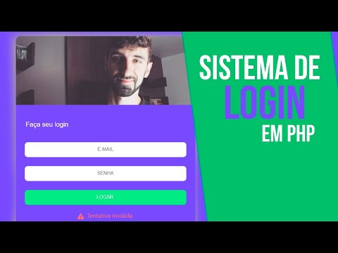 Sistema de Login em PHP | 2 - Front-end finalizado