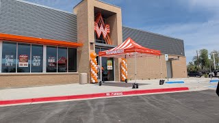 What A Burger Grand Opening Day, Santa Fe Whataburger Fast Food Restaurant 