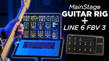 MainStage Guitar Rig with the Line 6 FBV3 Foot Controller!