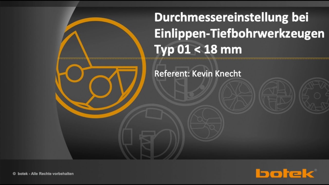 Wie stellt man das Einlippen-Tiefbohrwerkzeug Typ 01 richtig ein?