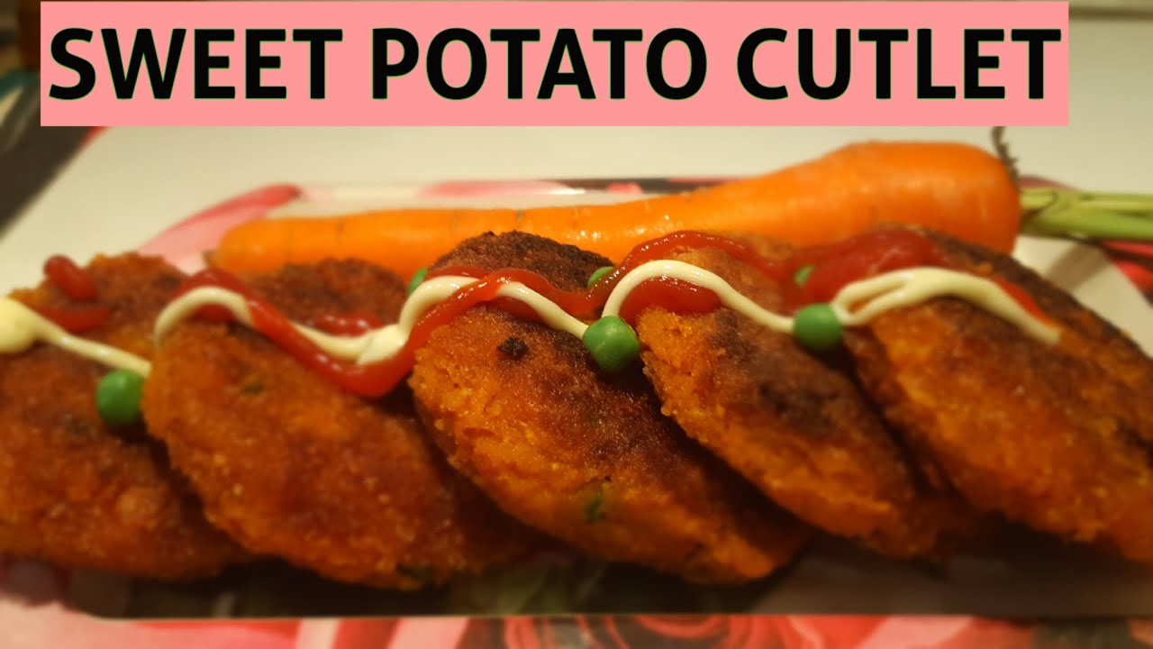 Sweet Potato Cutlet Sakkaravalli Kizhangu Cutlet Sweet Potato