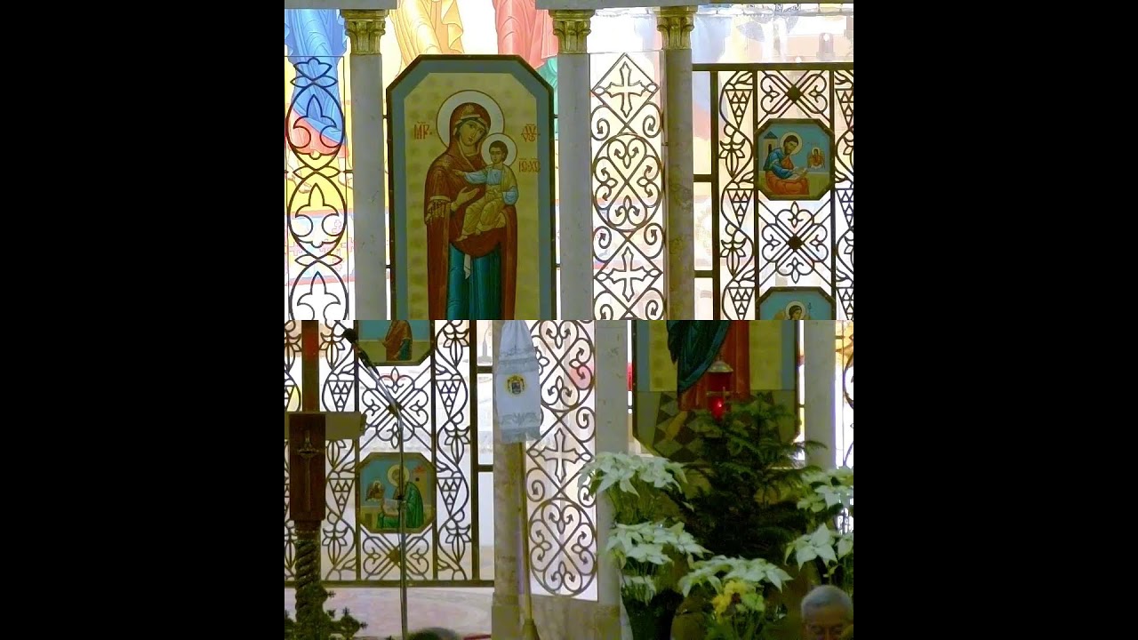 Служба Божа. Divine Liturgy. Прпп. Павла Тивейського та Івана Кущника.