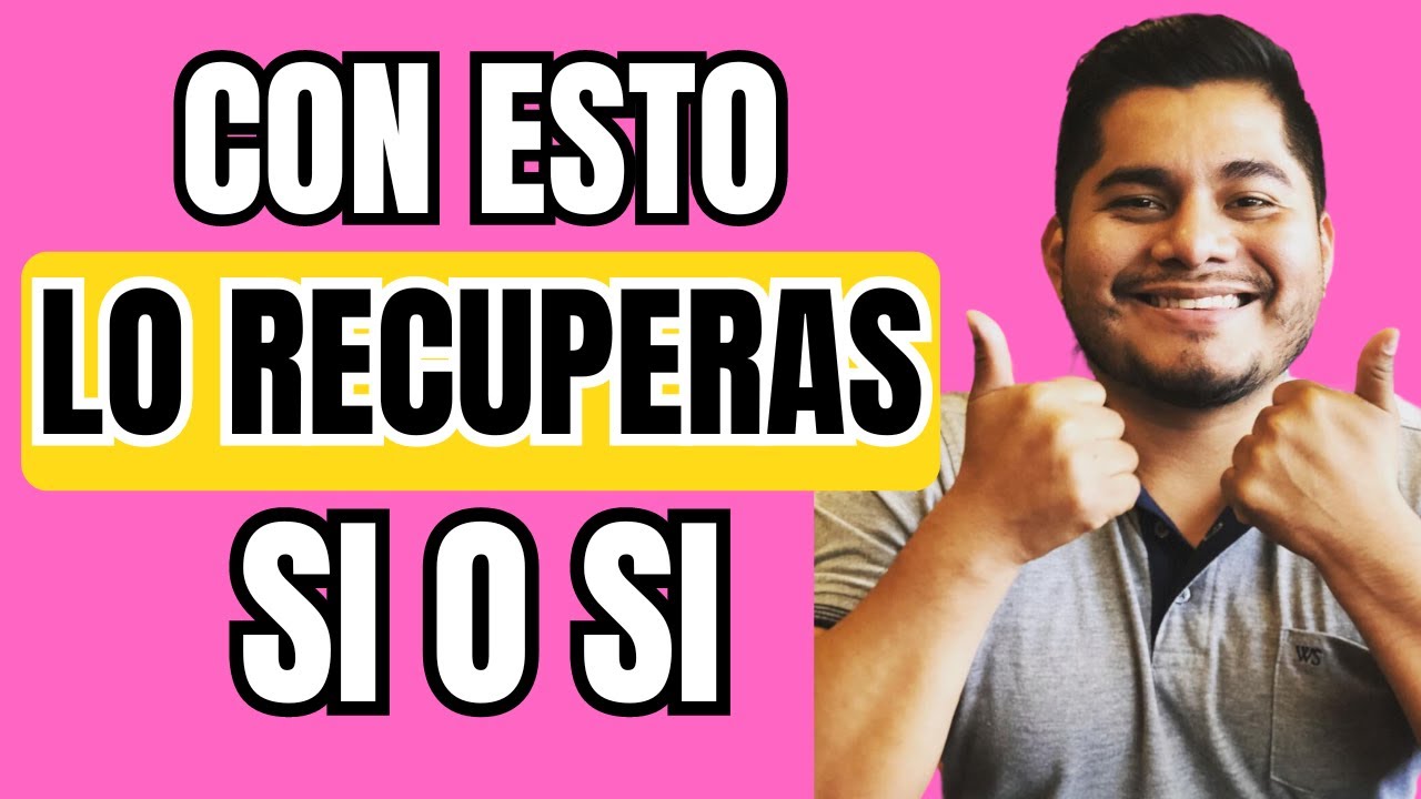 La REGLA de ORO para RECUPERAR a TU EX - YouTube