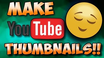 How to make a youtube thumbnail for free using Pixlr!!