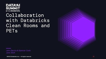 Collaboration with Databricks Clean Rooms and PETs