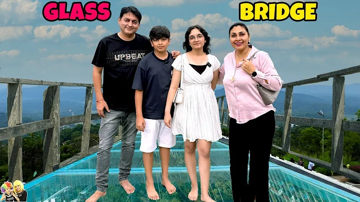 GLASS BRIDGE | Yeh kahan aagaye | Family Travel Vlog | Aayu and Pihu Show