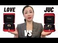 CARTIER LOVE RING VS JUSTE UN CLOU RING | Size, Wear & Tear, Mod Shots