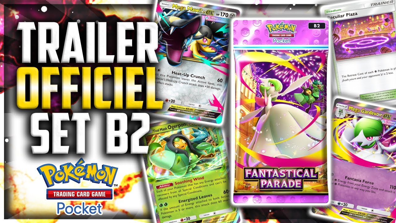 [TRAILER OFFICIEL] NOUVEAU SET B2 : PARADE ONIRIQUE sur Pokémon TCG Pocket