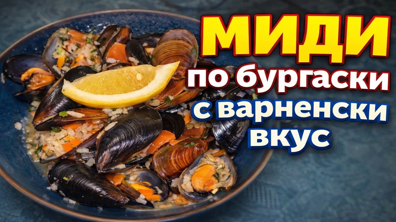 ⚓МИДИ по БУРГАСКА РЕЦЕПТА, ВАРНЕНСКИ вкус /Varna Style Mussels & Rice: Better than the Original?