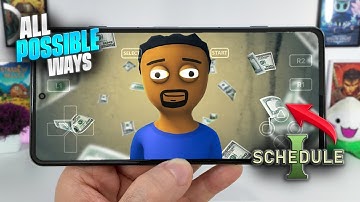 All Possible Ways To Play REAL Schedule 1 On Android ( No Clickbait )