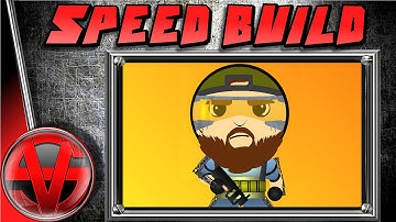 NOMAD - Bobblehead Specialist - SPEED BUILD - Black Ops 3 Emblem Tutorial