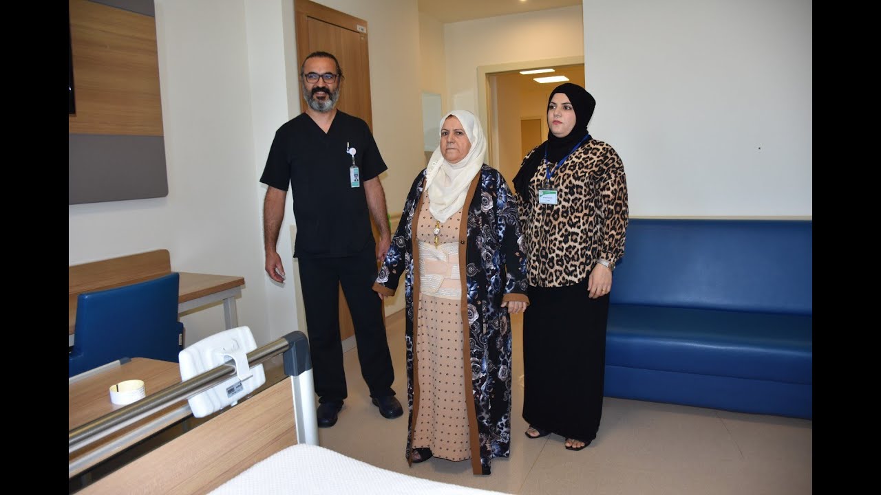 İKİ YILDIR YÜRÜYEMEYEN IRAKLI HASTA ESKİŞEHİR ŞEHİR HASTANESİ'NDE SAĞLIĞINA KAVUŞTU