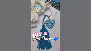 DIY keychain ideas 🔑😍 #art #shorts #ytshorts #diy #handmade