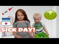 Reborn doll family sick day routine funny reborn skit