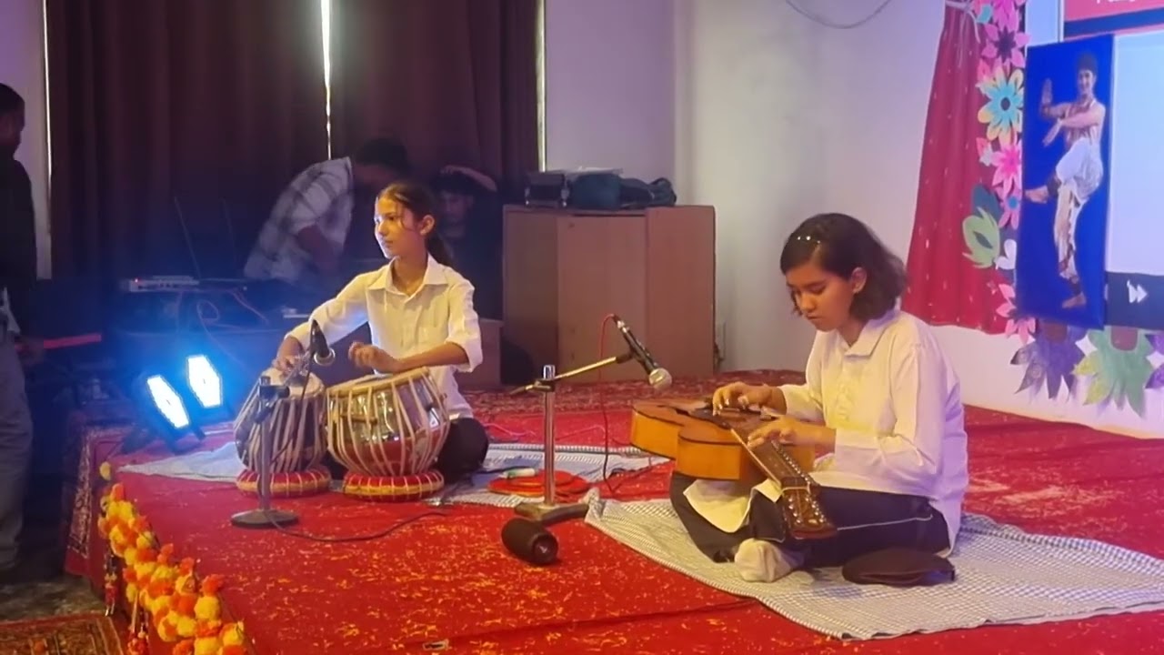 Raag Hansa dhwani by Avni and Arushi (Mohanveena and Tabla jugalbandi) @Ravikumarmohanveena