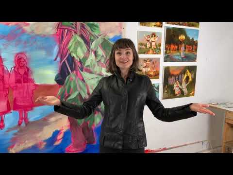 IN THE STUDIO WITH Tatyana Ostapenko, Painter