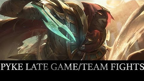 HOW TO WIN WITH PYKE LATE GAME !!!