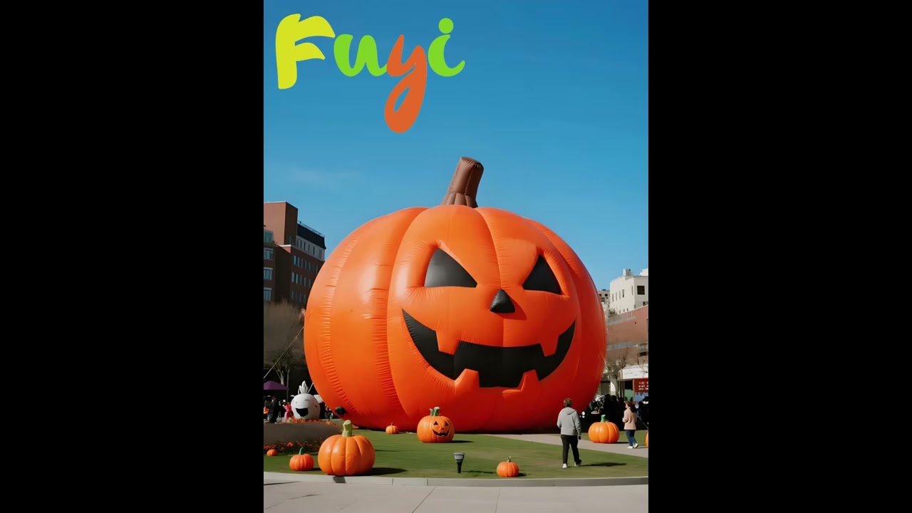Inflatable Halloween Magic: Pumpkins, Ghosts & Spooky Fun!