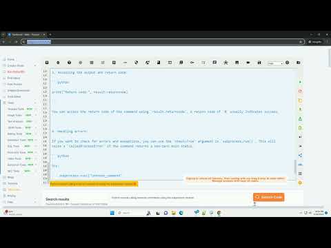 Python tutorial calling external commands using the subprocess module