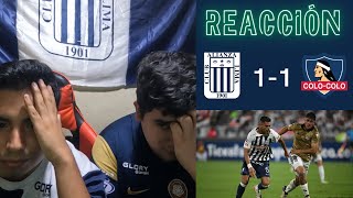 ¡SIN GANAR! | Alianza Lima (PER) vs Colo Colo (CHI) (1-1) REACCIÓN | Fecha 05 CONMEBOL LIBERTADORES