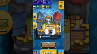 Podemos reclamar un campeón en arena 7? #clashroyale #shortsviral #supercell #gameplay 