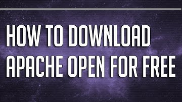 HOW TO DOWNLOAD/INSTALL APACHE OPEN OFFICE ON WINDOWS 7/8/10/11/ Linux