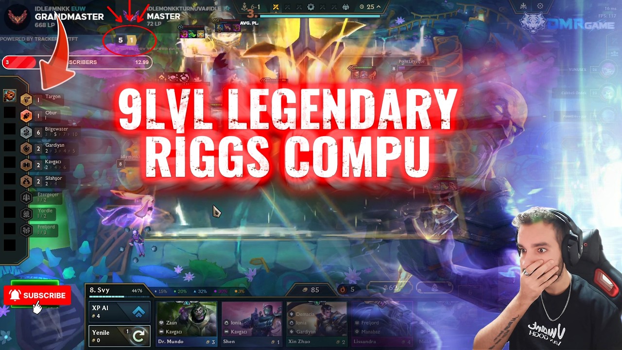RIGGS CARRY FULL SYNERGY FREE LP | SET 16 TFT