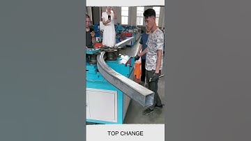 Steel tube bending machine #automatic #squaretube #smartwork #short #viral