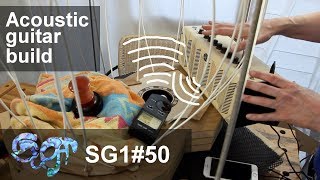 Sugar SG1 acoustic guitar build part 50: Fitting the top and back