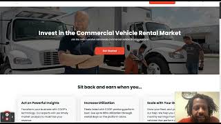 How to rent Commercial vehicle sharing   COOP by Ryder