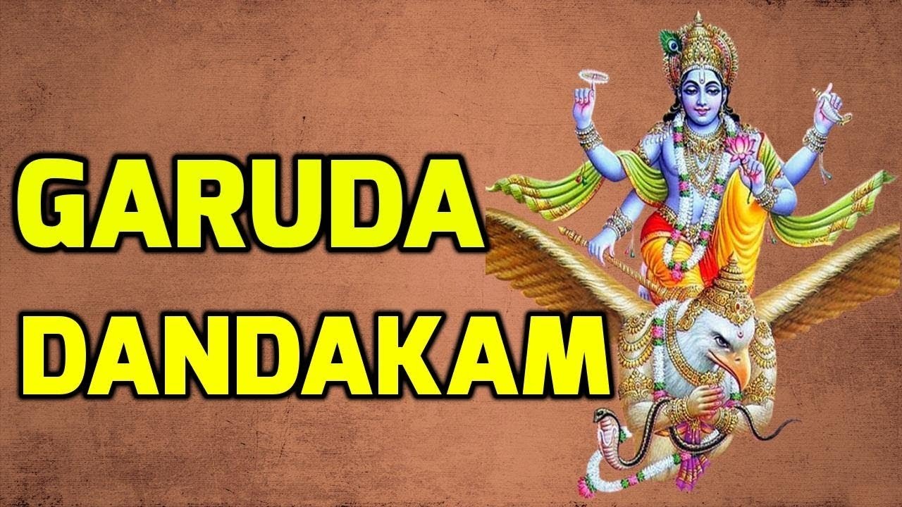 Garuda Dandakam | Shri Garuthmantha Dandakam - YouTube