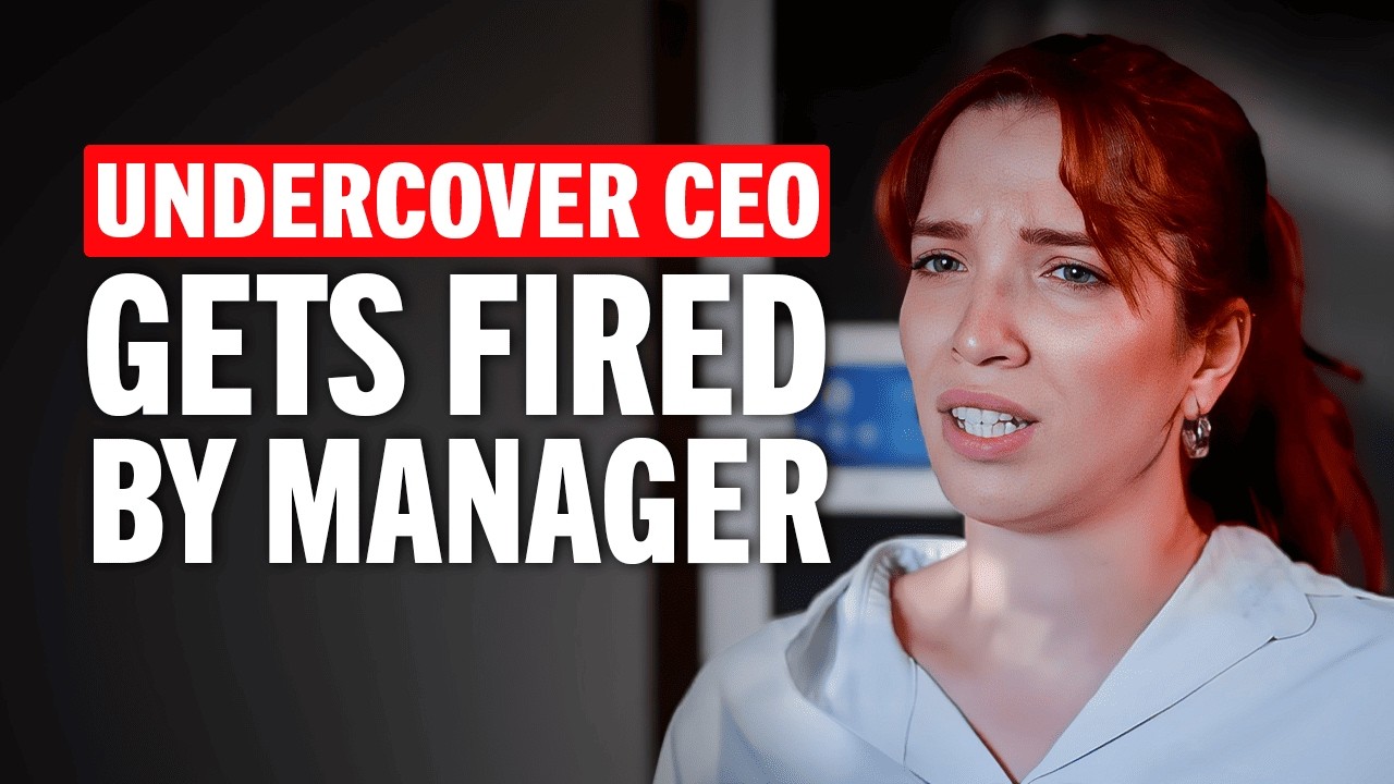 Rude manager fires him not knowing he’s the CEO.