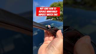 How To Replace Your Wiper Blades #Shorts #Diy