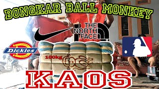 BONGKAR BALL KAOS MONKEY : GA NYANGKA SAMA ISINYA 🥲 #bongkarball #ngethrift #thrifting #aldebo