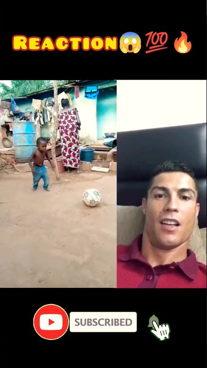 Cristiano Ronaldo Reacts 😱 #shorts