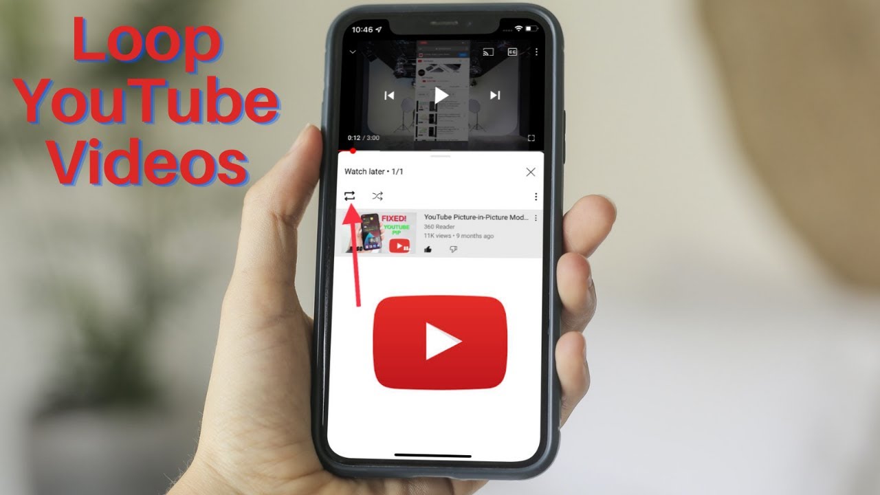 How to Loop  Videos on Mobile