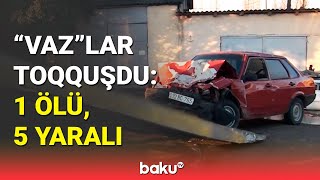 Tovuzda dəhşətli qəza | Ölən və yaralananlar var