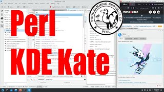 Perl programming using KDE's Kate editor in Linux tutorial - March 2024 - f5c89eca