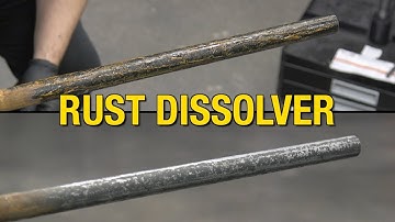 How to Remove Rust from Steel Tubing - Gel Rust Dissolver - Easy Rust Remover - Eastwood