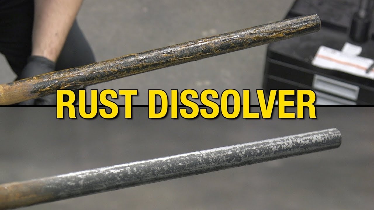 How To Remove Rust From Tubing - Fast Etch - Fast Chemical Rust Removal -  Eastwood 