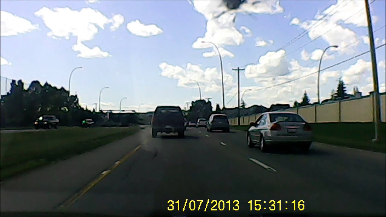 Dash Cam Captures Golf Ball Hitting Car YouTube