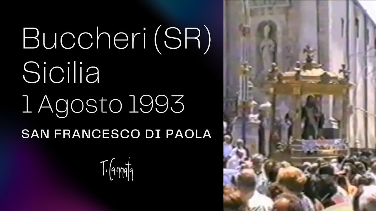 1993 San Francesco di Paola - Buccheri (SR), Sicilia, 1 Agosto