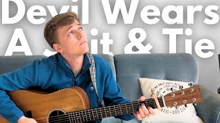 Colter Wall is a legend for writing this | Devil Wears a Suit & Tie cover (Mark Stephen Pelfrey)