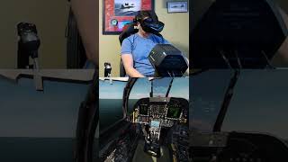 VR F/A-18 CAT SHOT in DCS with DOF Reality
