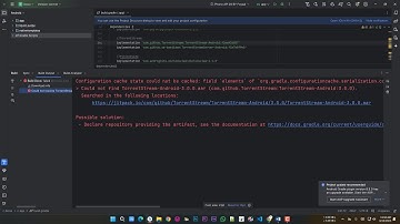 Fix Could not resolve com. github. TorrentStream: TorrentStream -Android Error in Android Studio