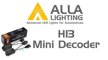 9008 H13 CANBUS Decoder LED Headlights Anti Flickering Error Code Kits