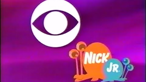 November 20, 2004 Nick Jr. on CBS (WIAT) Opening + Commercials